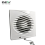 12W Wall/Window Kitchen Bathroom Axial Fan with Pull Cord, 130m3h, IPX4