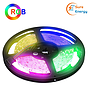 LED Strip Kit- 5 meter RGB IP65, IR remote, Plug & Play EU PS