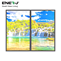 2pcs/set of 120X60 Landscape Surface Panel with Waterfall 2D landscape & Flicker Free Driver