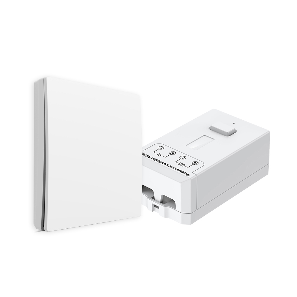 1 Gang Wireless Kinetic Switch + Non Dimmable &amp; Wi-Fi 5A RF Receiver in 1 pack