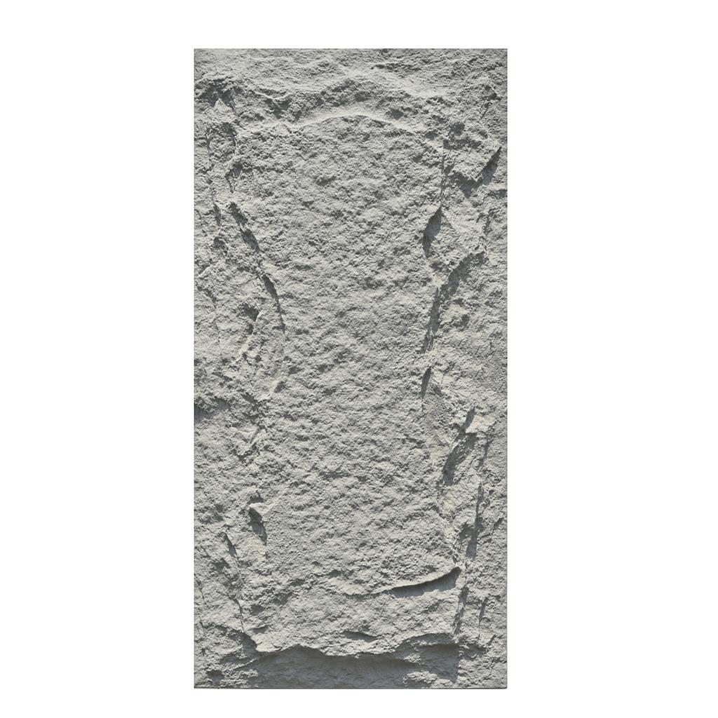 Gray Slate Rock Hard PU Wall Panel Size:1200 x 600 mm  