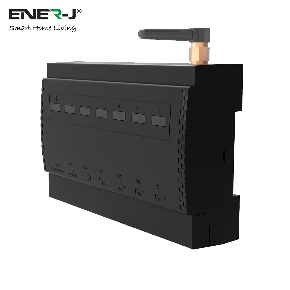 Max load 16A*2 + 10A*4, 6 circuits, on/off, RF &amp; Wi-Fi RECEIVERS for Switches