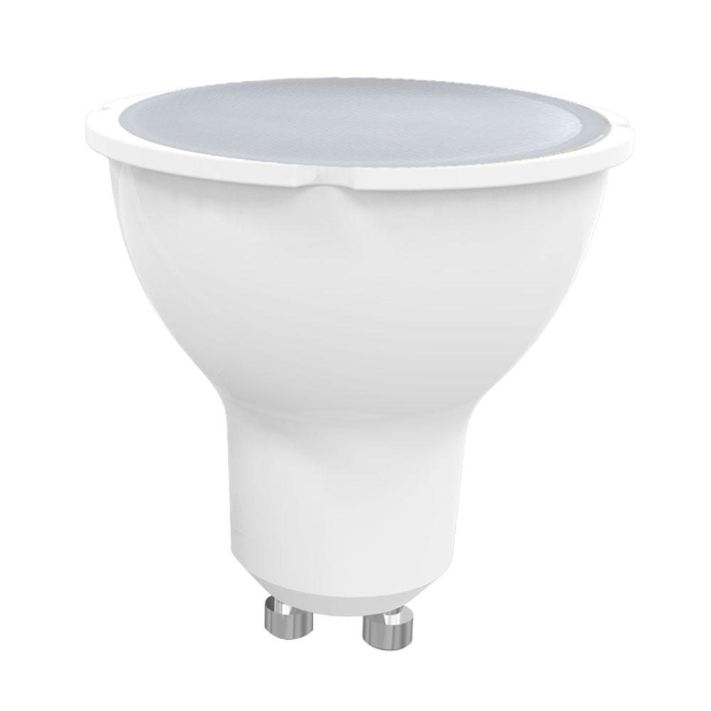 LED Lamp- 5W GU10 Plastic Body SMD LED, 400Lm 4000K
