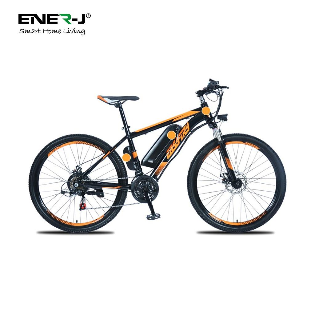 27.5 inch Frame Electric Bike with Samsung Battery and Shimano gear, Black &amp; Red colour