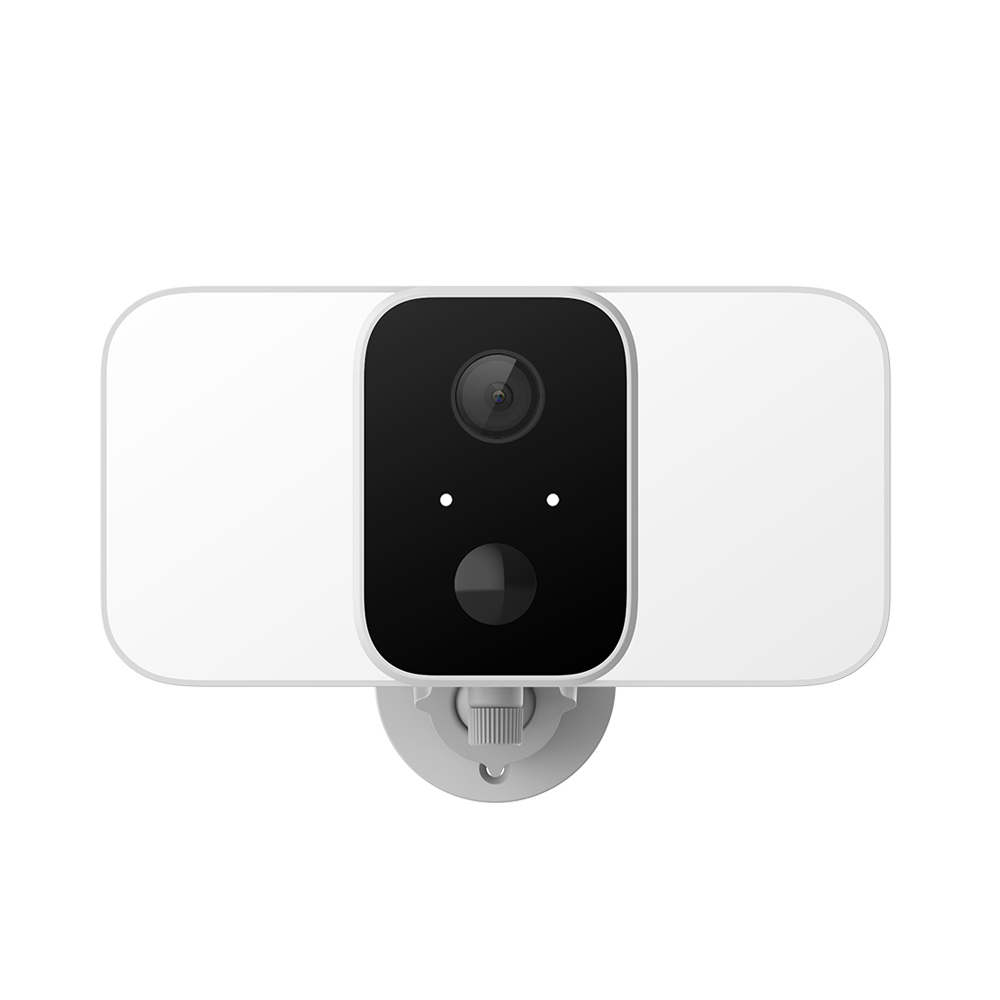 Smart Wireless 1080P Battery Camera with Twin Floodlights, 10400mAh Batteries, ENERJSMART APP
