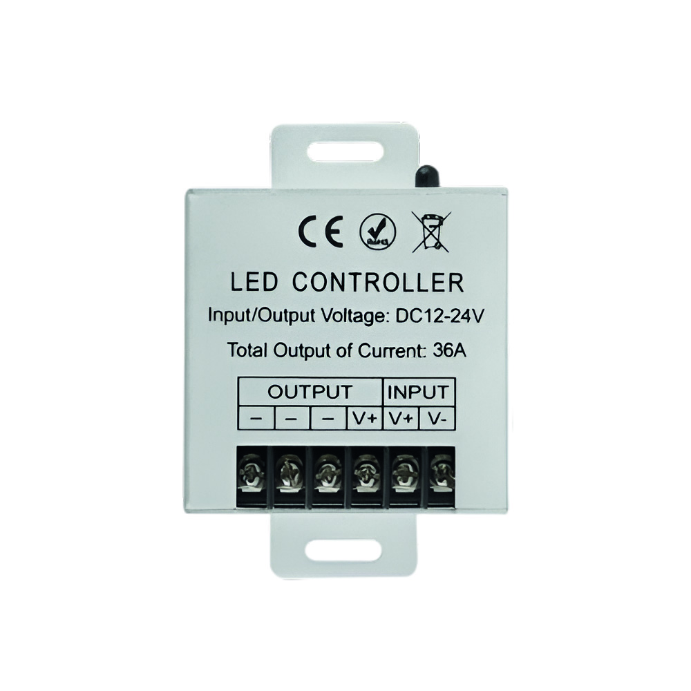 12V/24V Dimmable WiFi Controller for LED Strips, Max 360W