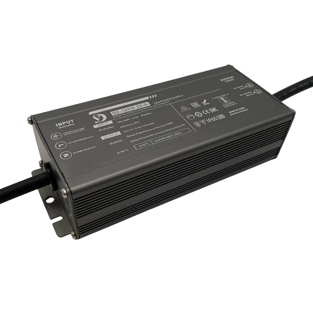 100W 24V-4.2A Waterproof IP67 Power Supply