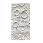 Moon Crater PU Wall Panel White Textured Finish Size:1200 x 600 mm