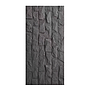 Charcoal Stacked Stone PU Wall Panel Size:1200 x 600 mm