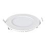 6W Recessed Round LED Mini Panel 120mm diameter (Hole Size 105mm), CE Driver, 90 Lm/Watt, RA 80. CCT Switchable