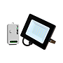 30W LED Floodlight wired with (WS1055) Non Dimmable 5A RF Receiver in 1 box