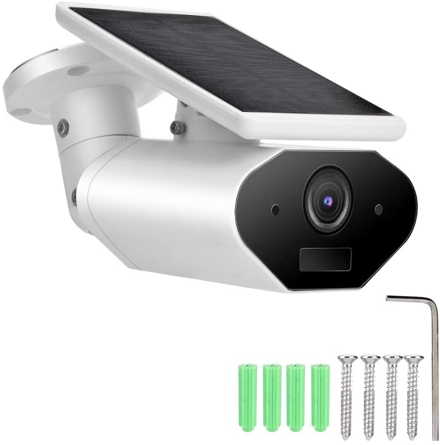 Smart Solar Powered Wireless IP Camera 1080P IP65