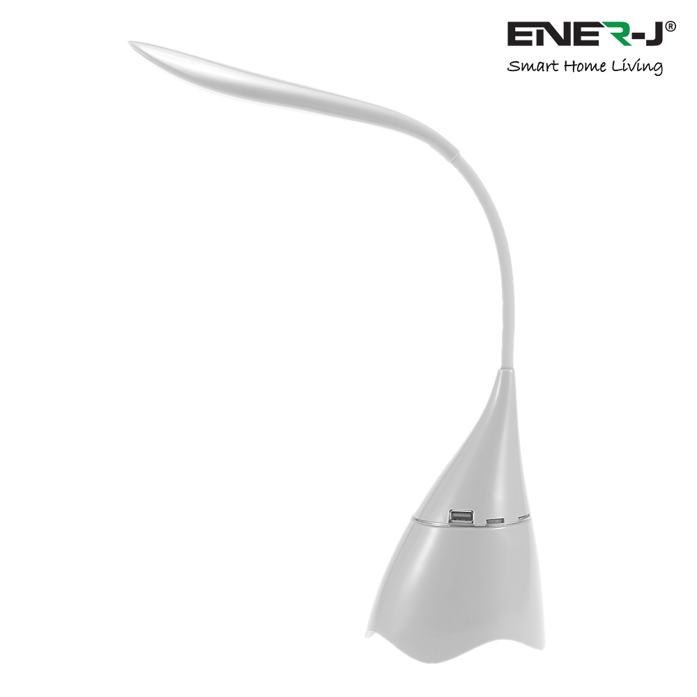  LED DESK LAMP WITH BLUETOOTH SPEAKER-WHITE