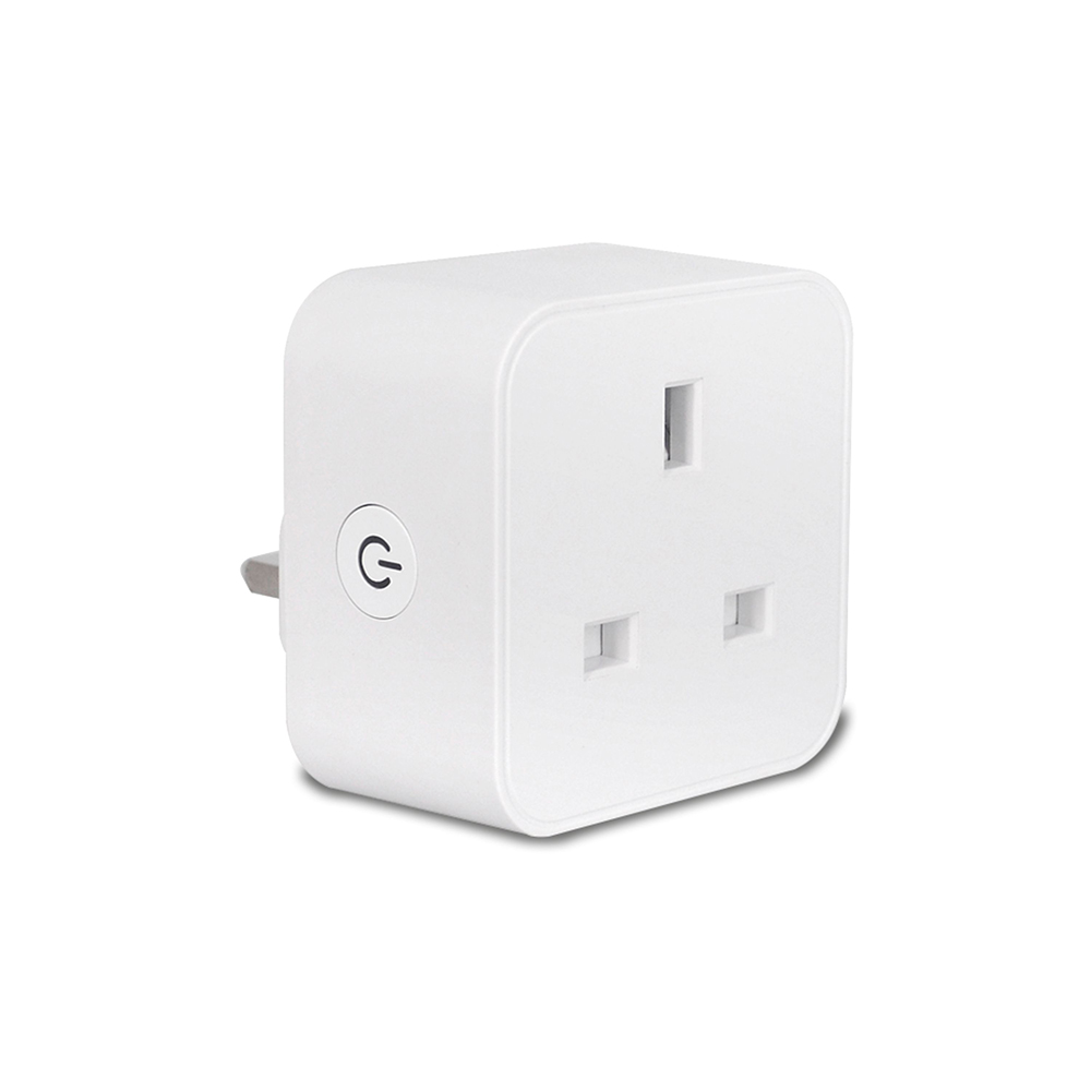13A WiFi Smart Plug, UK BS Plug, With Energy Monitor