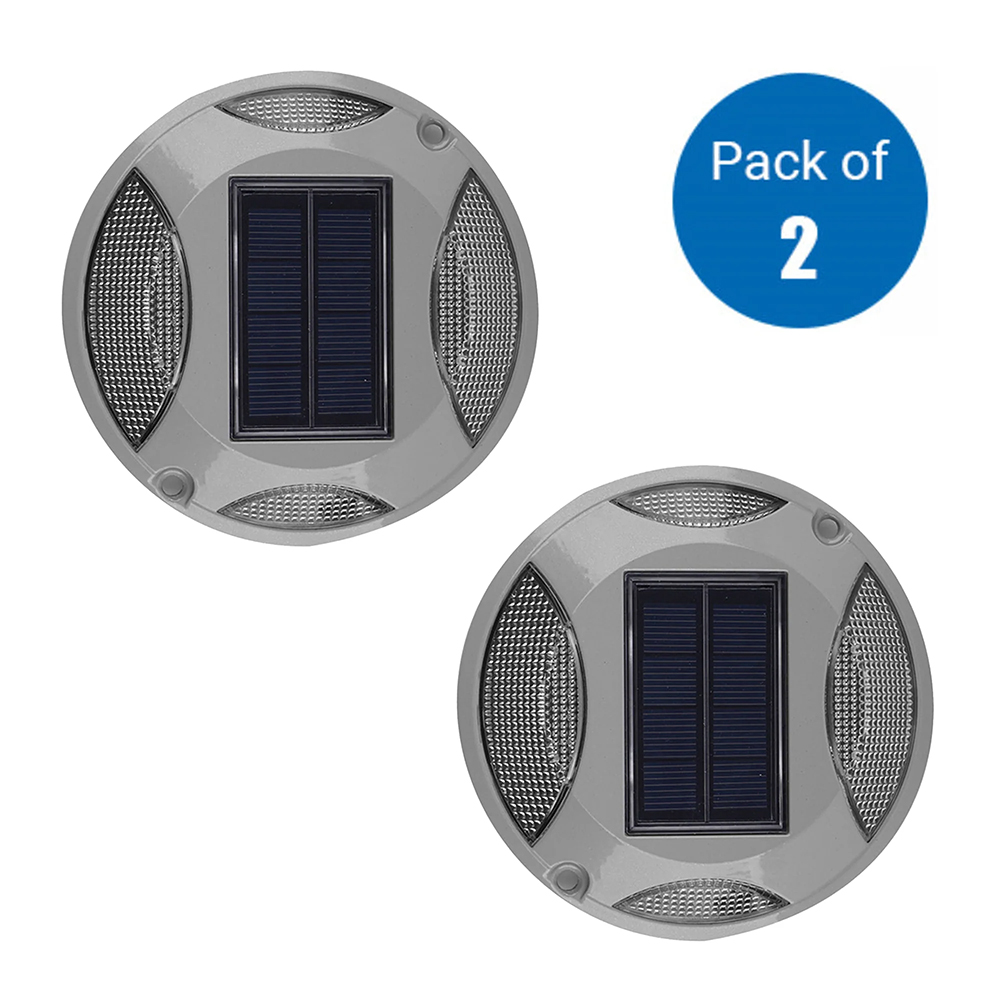 (6000K+BLUE) Solar ground light: 16 LEDs, Solar panel: Poly-silicon 2V/0.3W, Ni-MH battery: 1 pc 1.2V / 800mAh