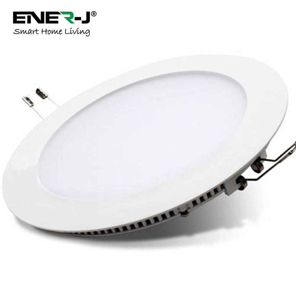 12W Recessed Round LED Mini Panel 170mm diameter 3000K (Pack of 4 units)