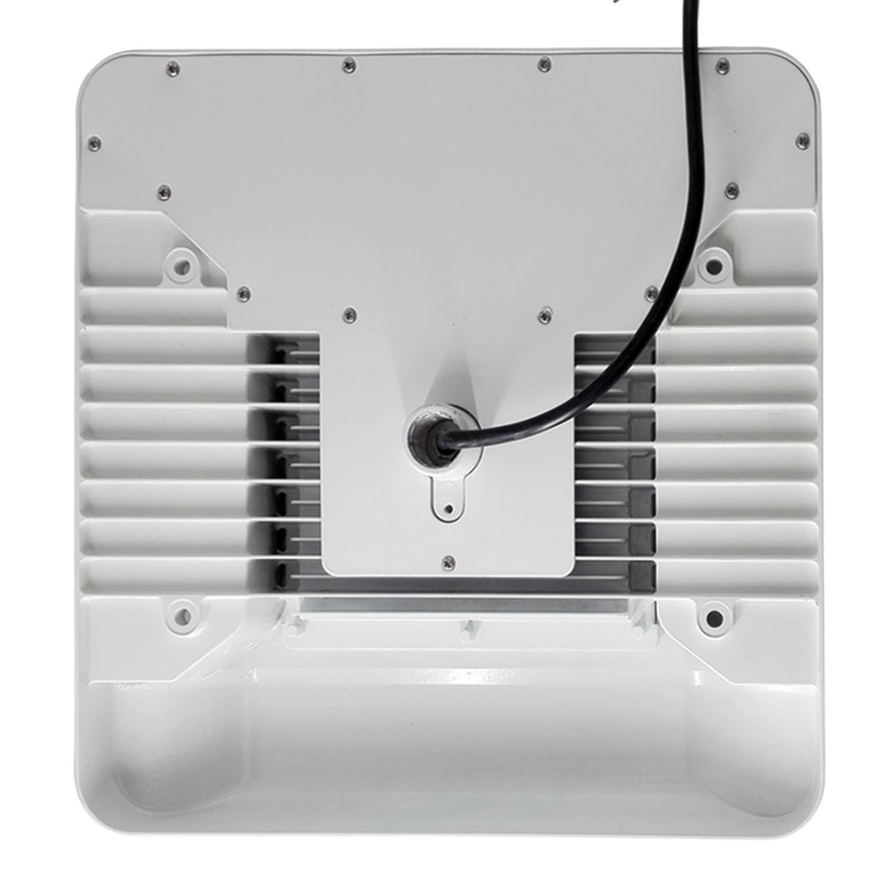 150W Cannopy Lights 5700K, Samsung 2835 180PCS led, SS 1-10V Dimmable driver, Frost Glass Cover, 120 LM/W, 5 Years Warranty