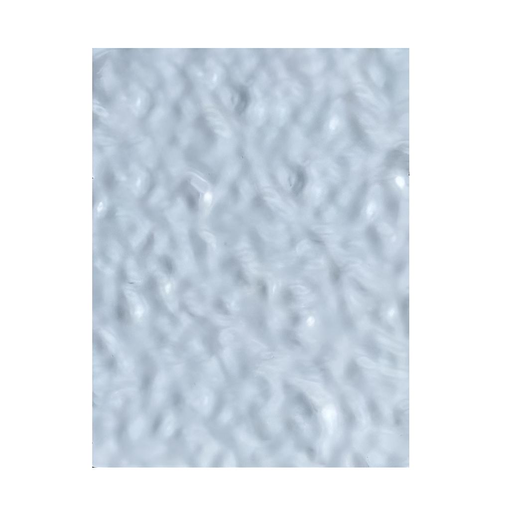 Wave-Pattern Metallic Finish WPC Boards (2.44m x 1.22m x 5mm) for Modern Interiors, Silver