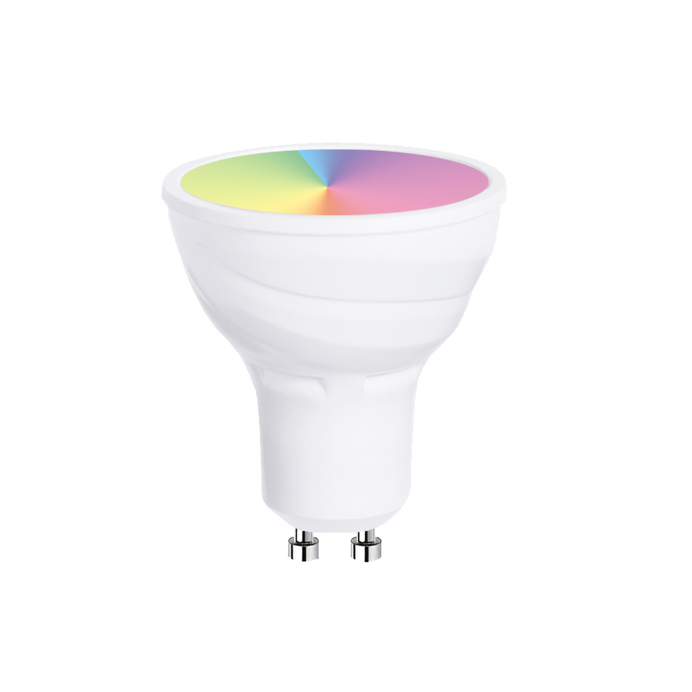 Smart Wi-Fi GU10 LED Lamp 5W, RGB+W+WW, Dimmable