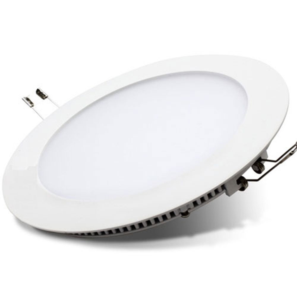 24W Recessed Round LED Mini Panel 280mm diameter 6000K