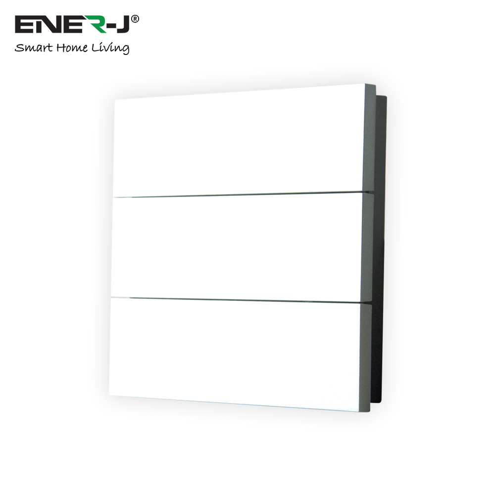 6 Gang Wireless Kinetic Switch, On/Off Wall Switch