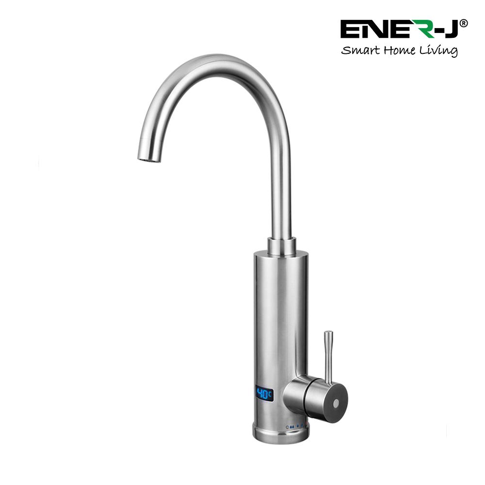 Electronic Bathroom Basin Hot Water Tap with Digital Display of Temperature