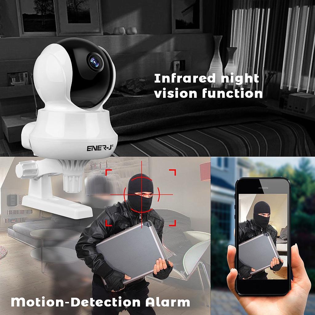 Multifunction Wireless IP Camera (Wireless Pan Tilt HD 720P Security Network CCTV IP Camera Night Vision WIFI IR)