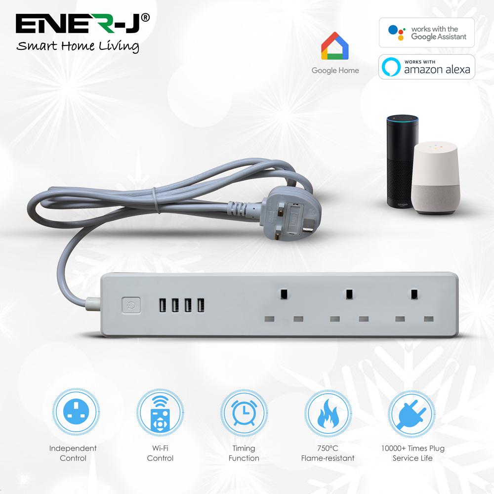 Wi-Fi Power Strip Extention Box with USB