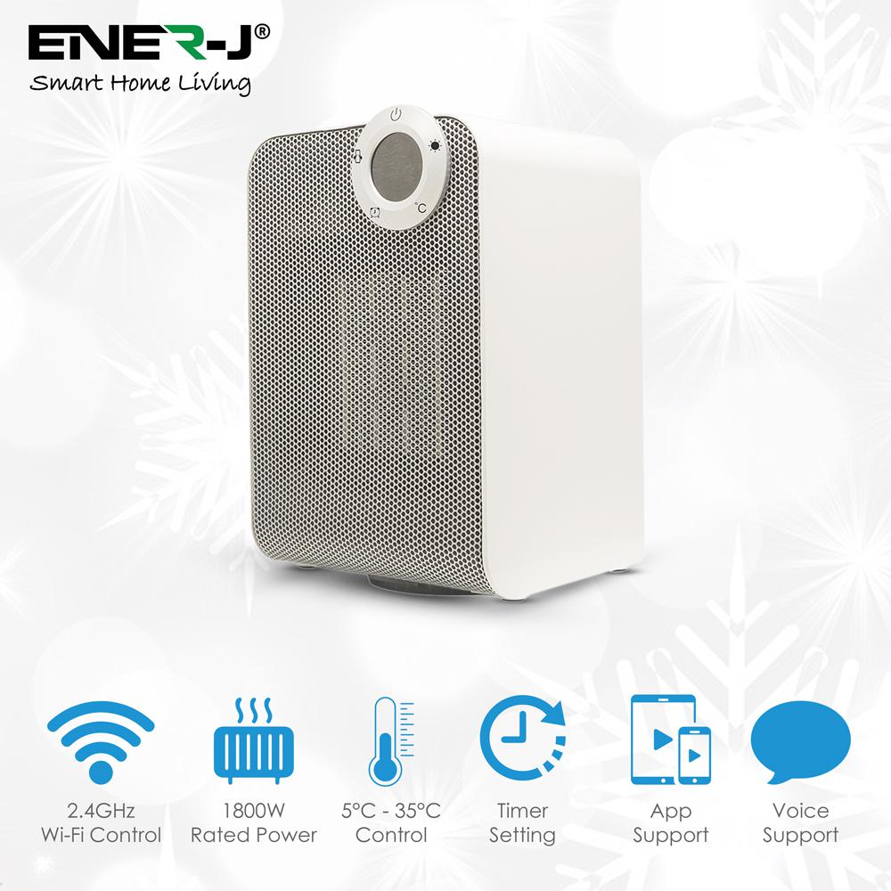 Smart Wi-Fi Portable Heater 1800W