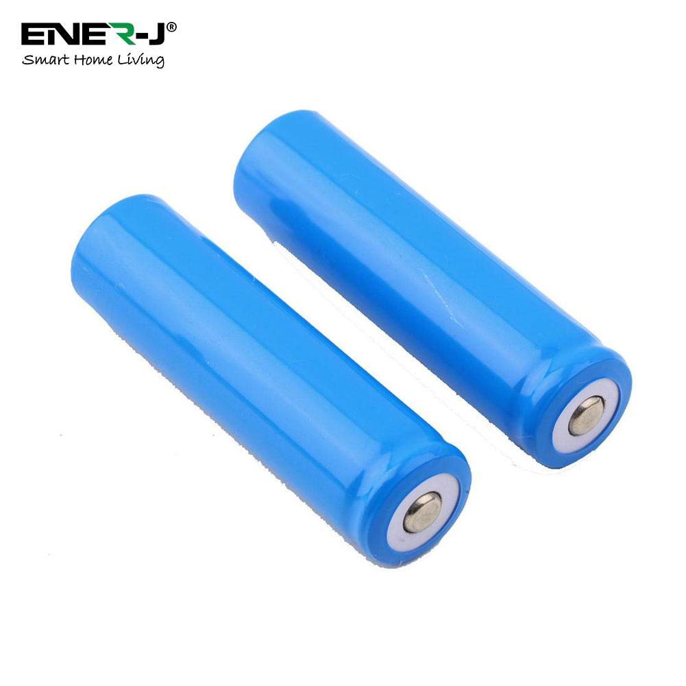 A set of 2 Batteries (18650 Battery with 2600 mAh Capacity of each Battery) for IP Camera &amp; Video Doorbell SHA5284