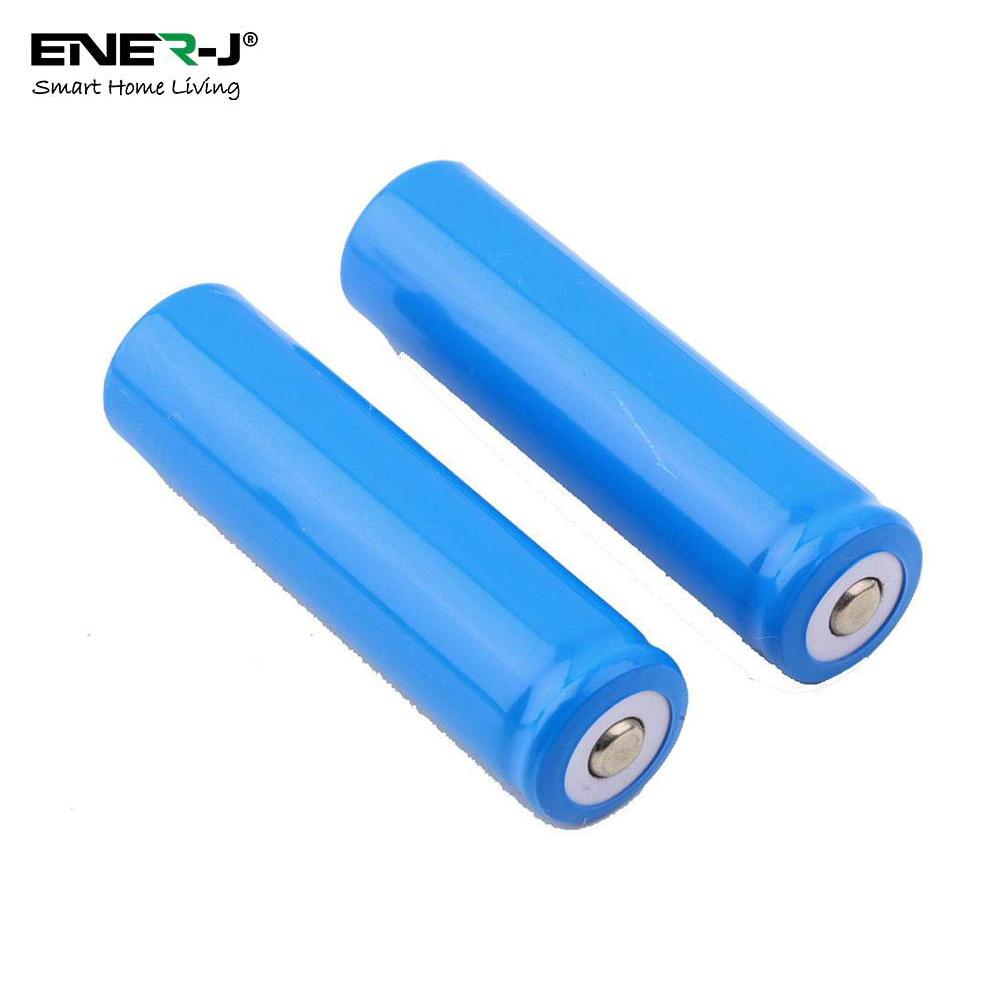 A SET OF 2 BATTERIES (18650 BATTERY WITH 2600 mAh Capacity of each Battery) FOR IP CAMERA &amp; VIDEO DOORBELL