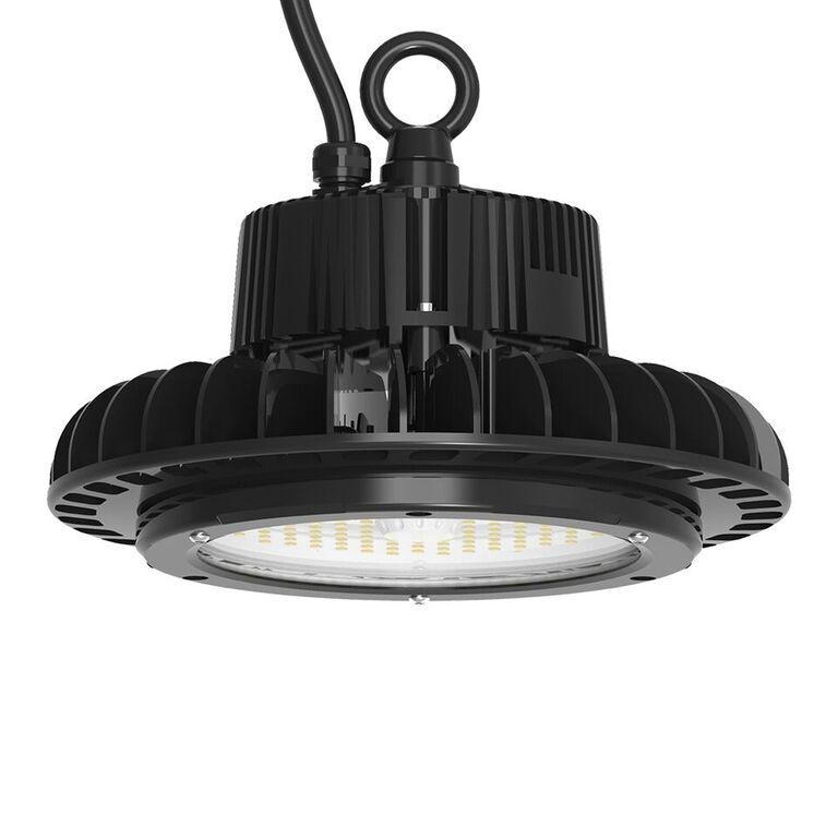 UFO LED Highbay, 100W, 14000Lm, 5yrs warranty, 4200K, Samsung LED and LIFUD Driver, 1-10V Dimmable