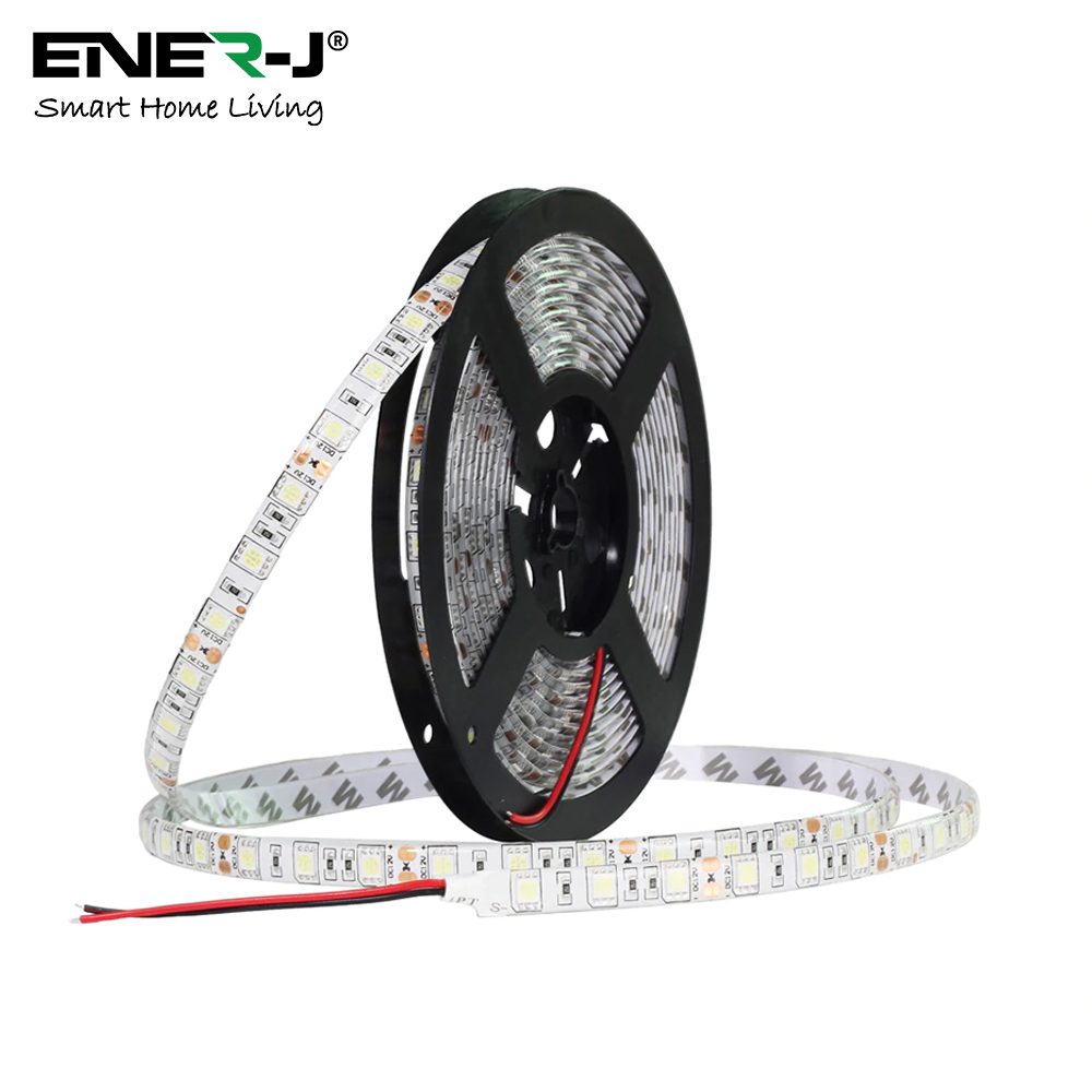 5050-60 LED STRIPS, 5 METER ROLL, IP20, 4000K