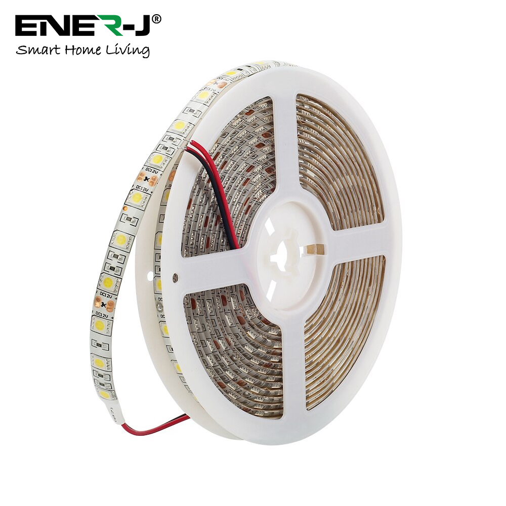 5050-60 LED STRIPS, 5 METER ROLL, IP65, 4000K