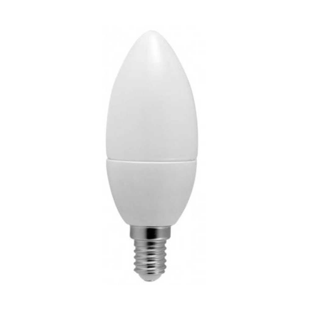 4W LED Candle Bulbs, Lumens: 323, E14 base, 3000K