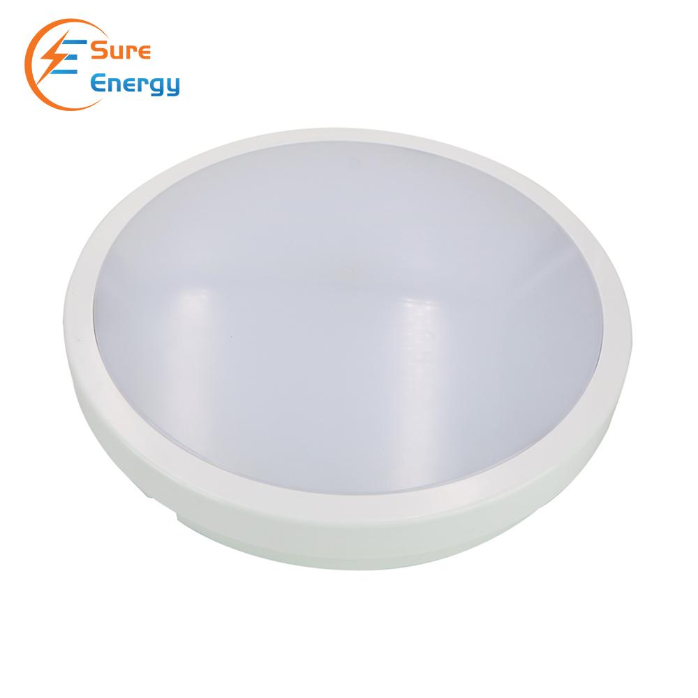 24W LED Bulkhead with Microwave Sensor IP65 4000K