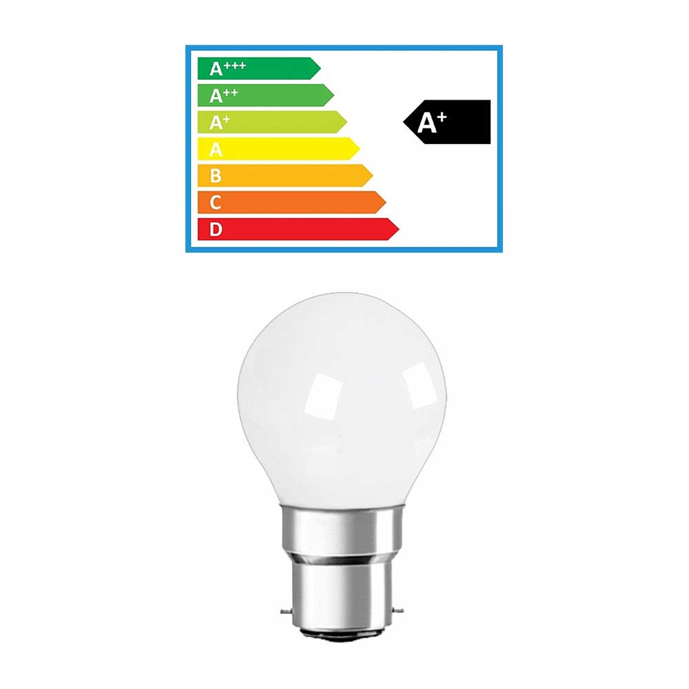 LED Bulb- 4W LED Golf Lamp B22 3000K (pack of 10 units)