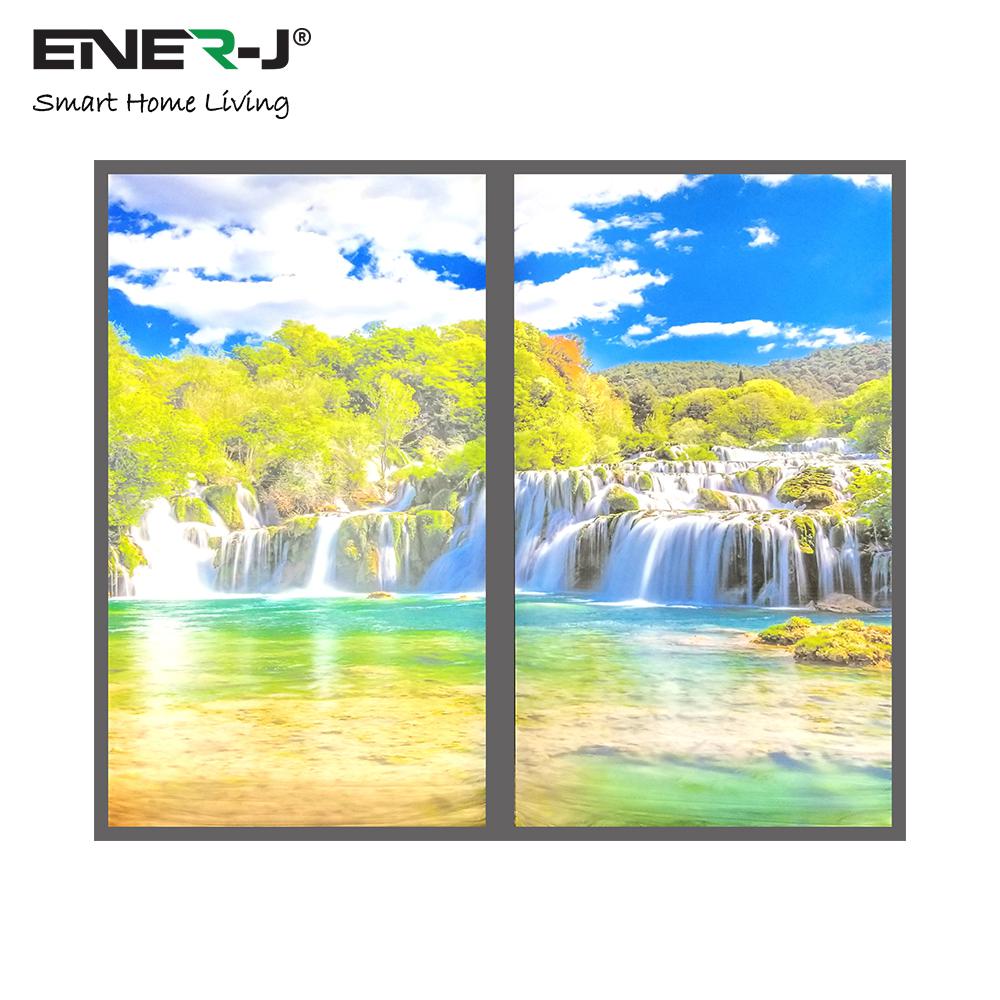 2pcs/set of 120X60 Landscape Surface Panel with Waterfall 2D landscape &amp; Flicker Free Driver