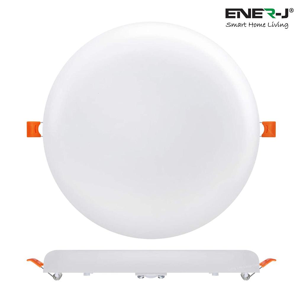 12W Frameless Recessed-Surface Super LED Panel, 105mm, Round, 4000K
