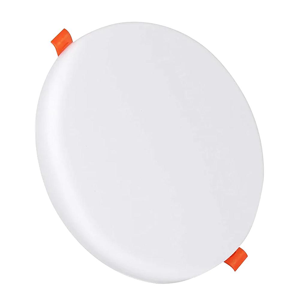 24W Frameless Recessed-Surface Super LED Panel, 200mm, Round, 4000K