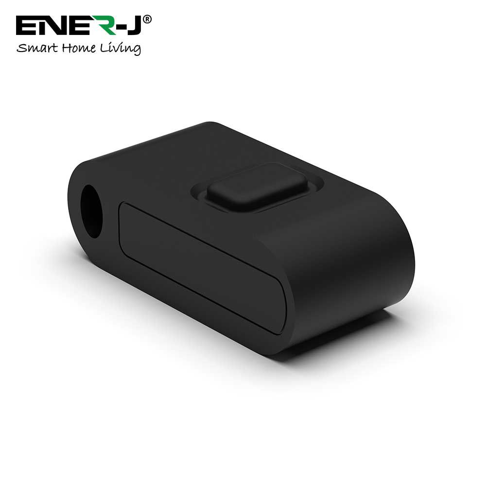 Mini FOB Wireless Switch 1 Gang, Black