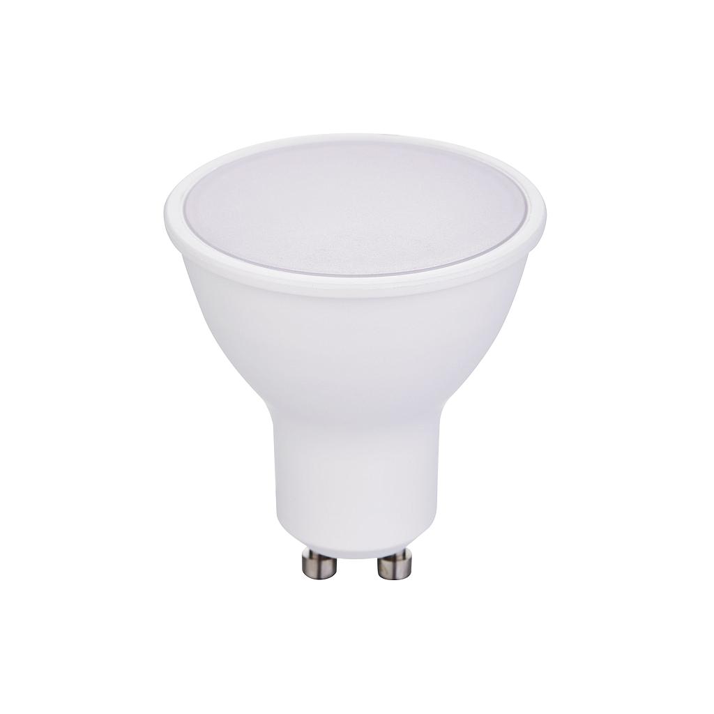 7W GU10 Plastic Body SMD LED, 560 Lm 6500K