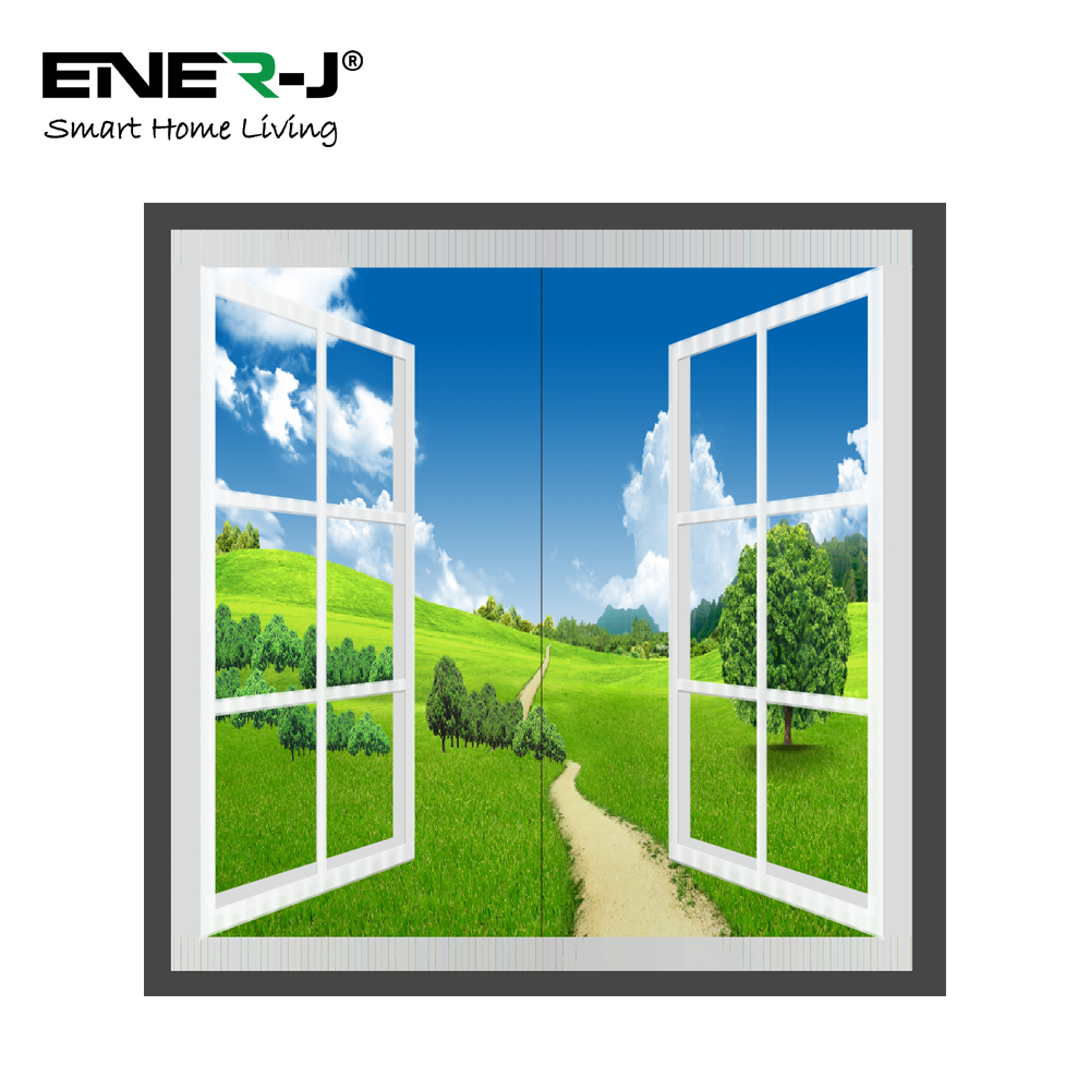 Landscape Window panel set, 120 X 60 Surface Panel, Grassland Design