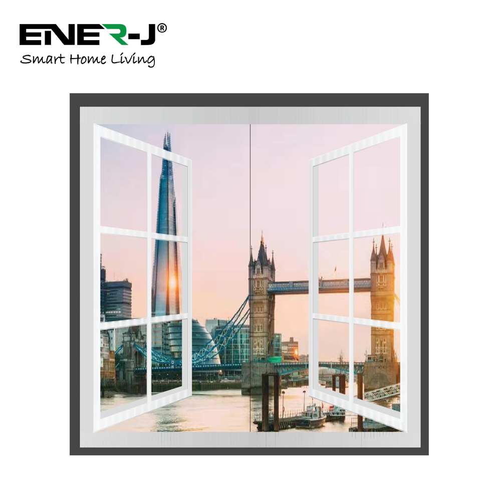 Landscape Window panel set, 120 X 60 Surface Panel, Tower Bridge design