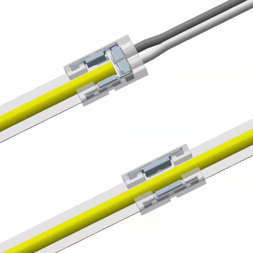 S Clip Connector for 12V/24V COB LED Strips