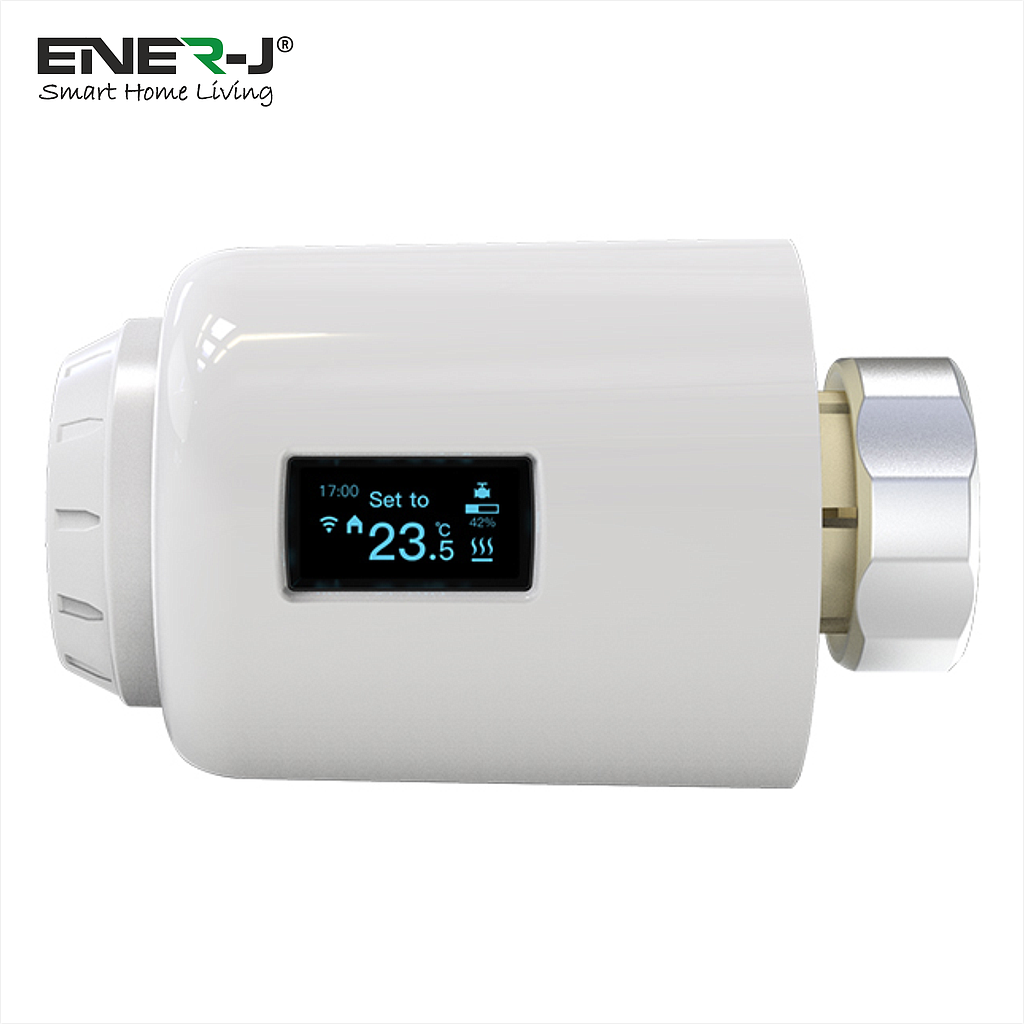 Wifi Smart thermostatic radiator valve with screen