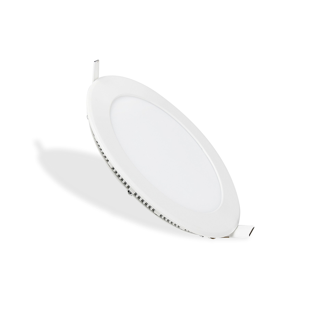 12W Recessed Round LED Mini Panel 175mm diameter (Hole Size 160mm), CE Driver, 90 Lm/Watt, RA 80, 4000K (Pack 4)