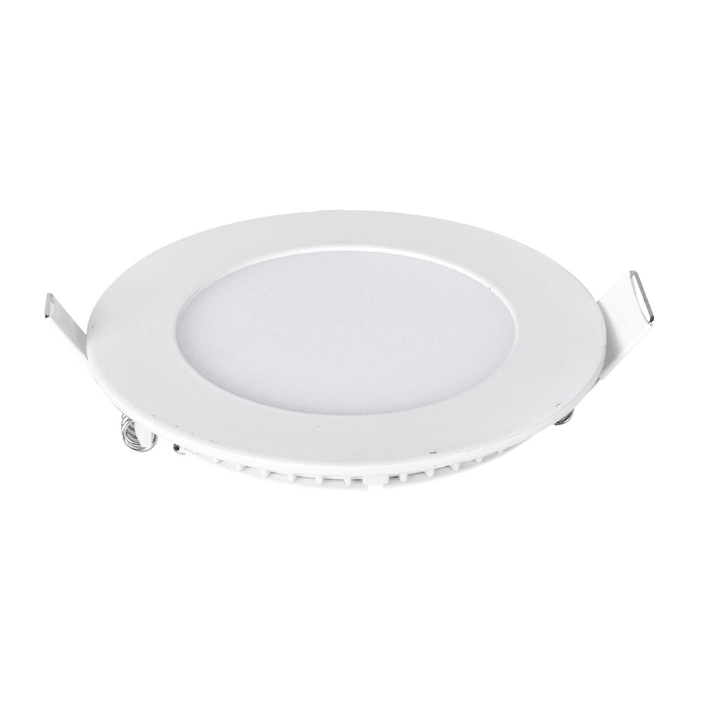 6W Recessed Round LED Mini Panel 120mm diameter (Hole Size 105mm), CE Driver, 90 Lm/Watt, RA 80, 4000K (Pack 4)