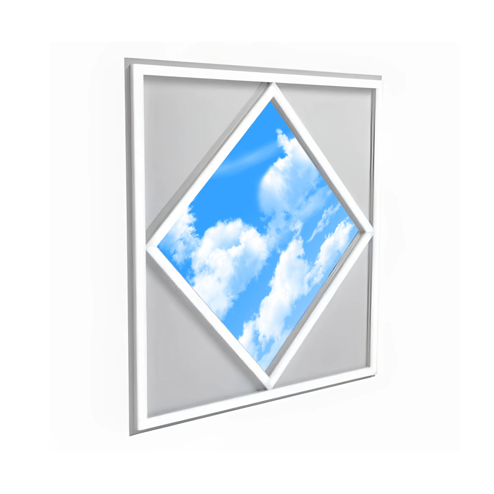 60x60cm Diamond Sky &amp; Cloud Ceiling LED Panel Light - 70W, Cool White (6500K)