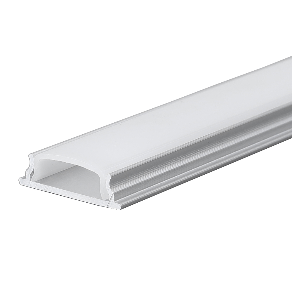 18mm x 5.9mm Bendable Aluminum Profile with PC Cover - 1m Length Kit (0.9mm Thickness)